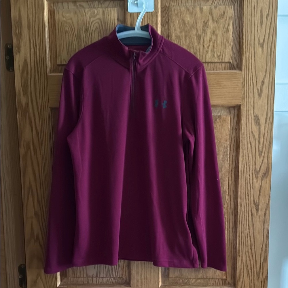 Under Armour Men’s Burgundy Red Quarter Zip